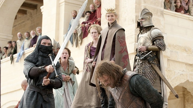 Ned Stark's execution Game of Thrones