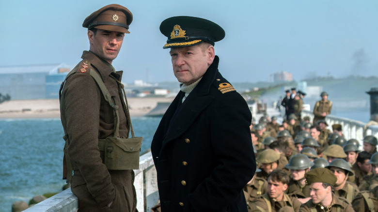 James D'Arcy and Kenneth Branagh in Dunkirk