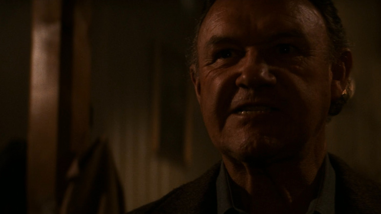 "Little Bill" glares defiantly in Unforgiven