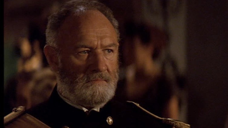 Gene Hackman is in uniform as General George Crook in Geronimo: An American Legend