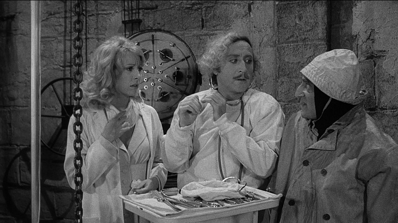 Frankenstein, Inga, Igor in Young Frankenstein