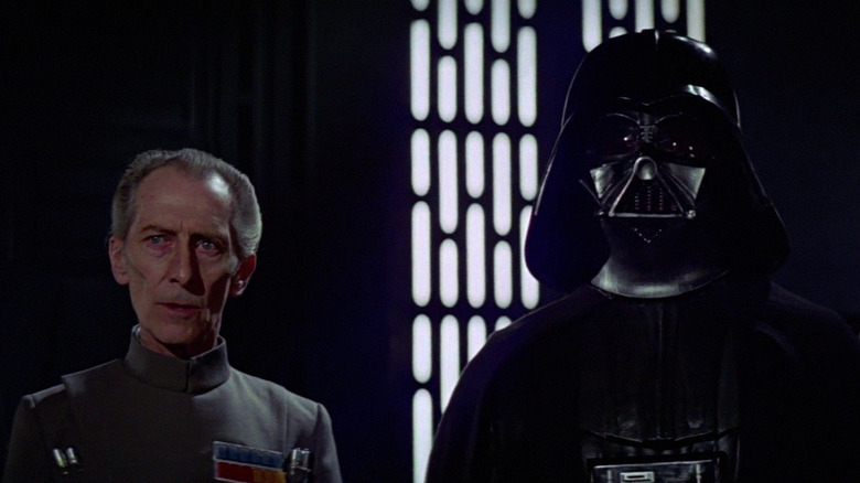 Grand Moff Tarkin, Darth Vader