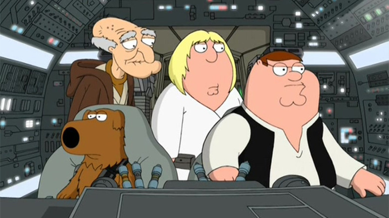 Star Wars Family Guy Blue Harvest