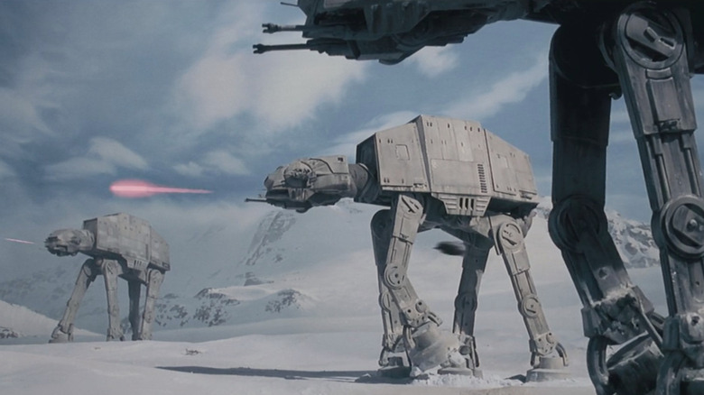 AT-ATs in Star Wars: Episode V -- The Empire Strikes Back