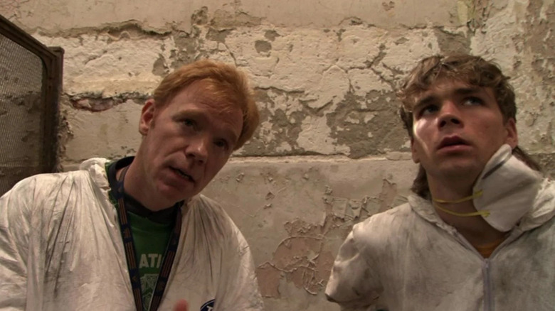 David Caruso and Brendan Sexton III in Session 9