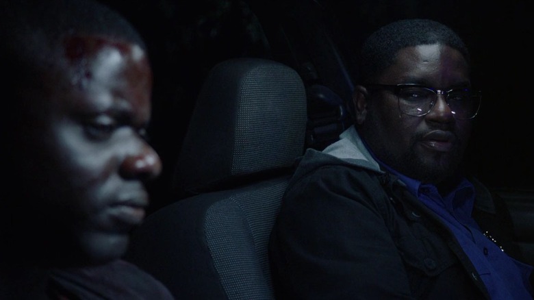 Daniel Kaluuya and Lil Rel Howery in Get Out