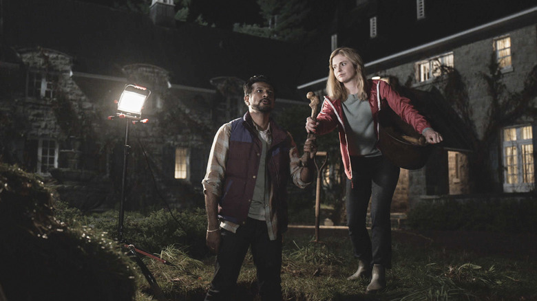 Rose McIver and Utkarsh Ambudkar