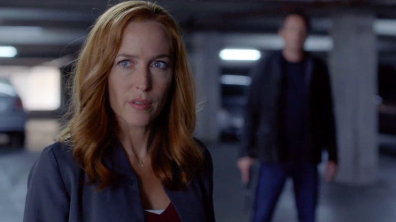 Gillian Anderson as Dana Scully in The X-Files