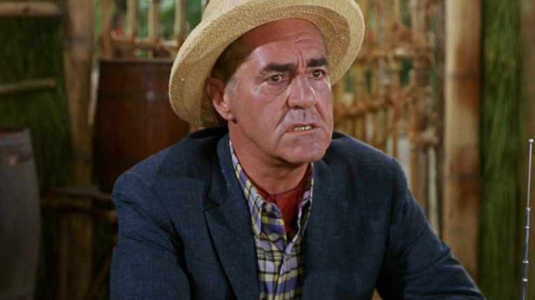 Mr. Howell, looking concerned on Gilligan's Island