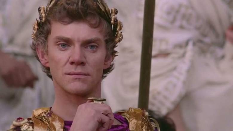 Caligula smirks in Caligula