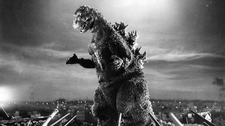 Godzilla stomping