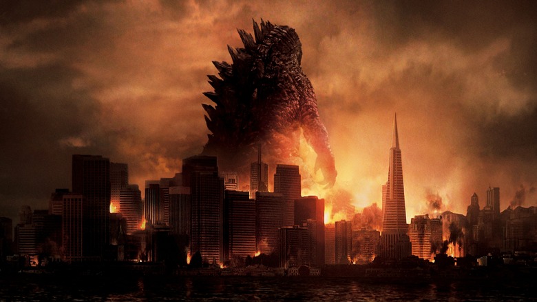 Pôster de banner do Godzilla 2014 