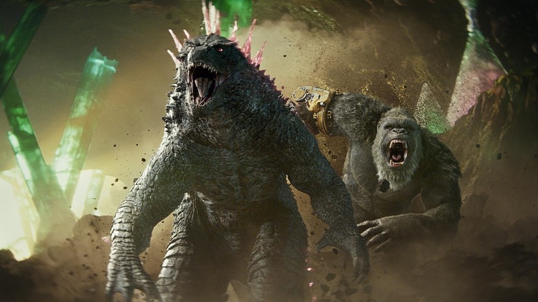 Godzilla x Kong dual roar