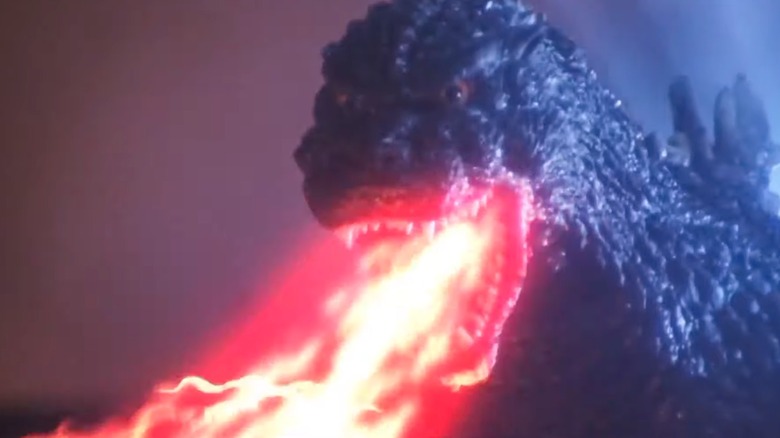 Godzilla spiral heat ray