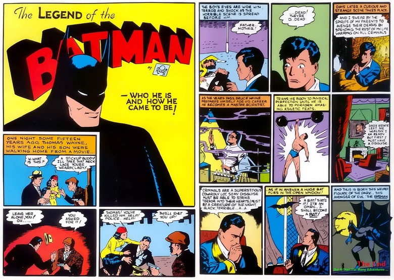 golden age batman origins