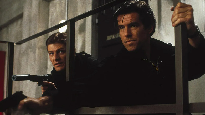 Sean bean and Pierce Brosnan in Goldeneye (1995)