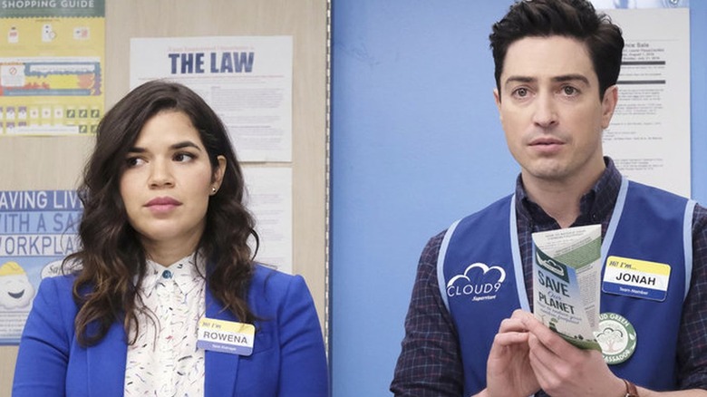 Jonah and Amy in Superstore