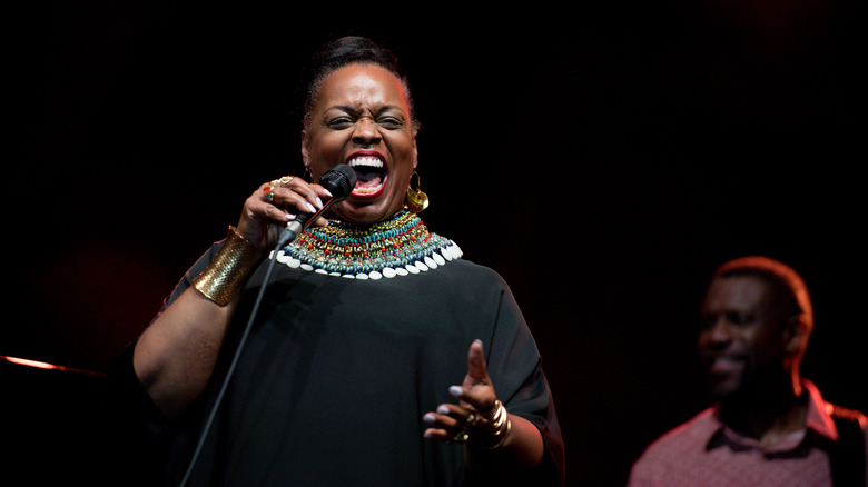 Dianne Reeves performing