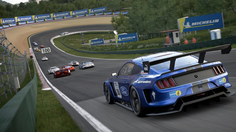 A scene from Gran Turismo