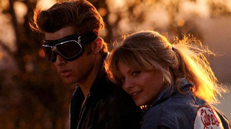 Maxwell Caulfield and Michelle Pfeiffer in Grease 2