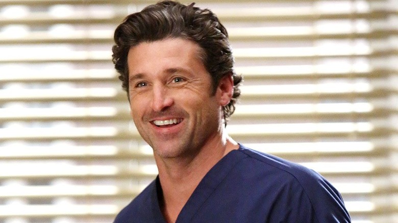 Derek smiling