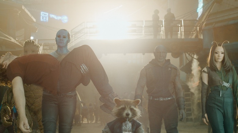 The cast of Guardians of the Galaxy Vol. 3