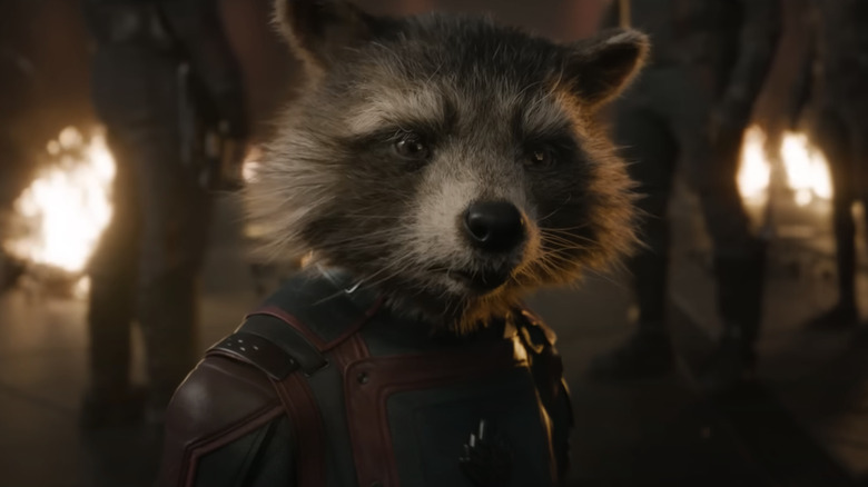 Rocket Raccoon Guardians Galaxy Vol. 3