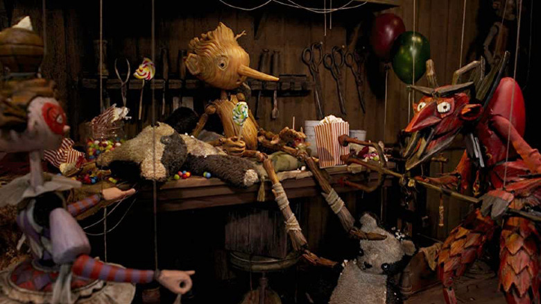 Gregory Mann in Guillermo del Toro's Pinocchio