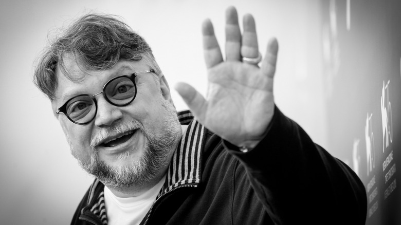 Guillermo del Toro Waves to the Camera