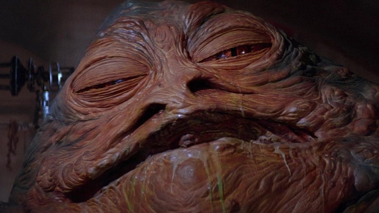 Jabba the Hutt in Star Wars Return of the Jedi