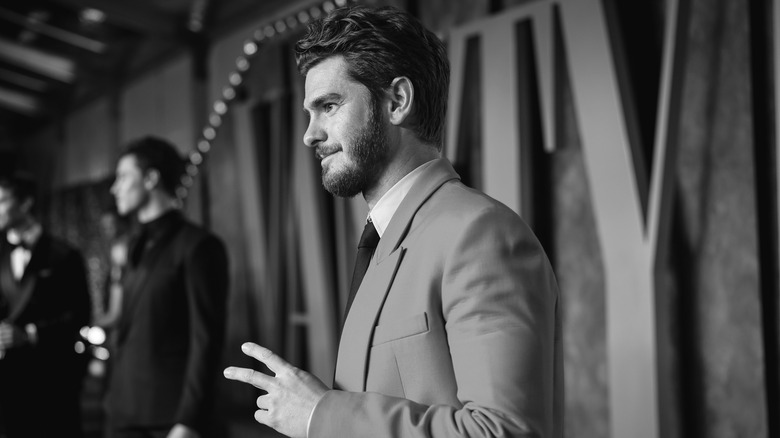 Andrew Garfield Black and white