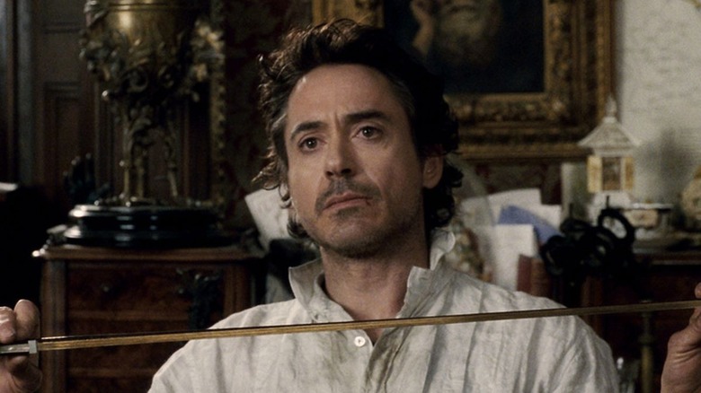 Robert Downey Jr. in "Sherlock Holmes."