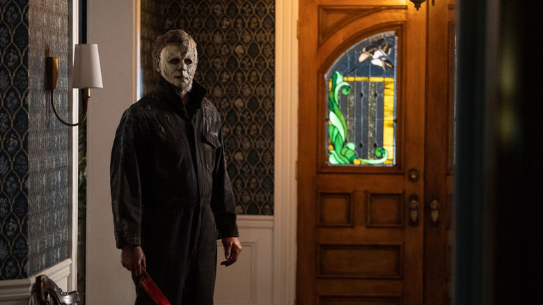 James Jude Courtney stars as Michael Myers in Halloween Ends (2022)