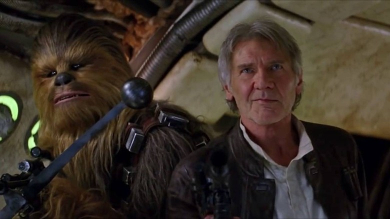 Chewbacca and Han Solo