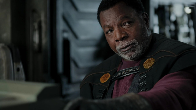 Carl Weathers staring The Mandalorian