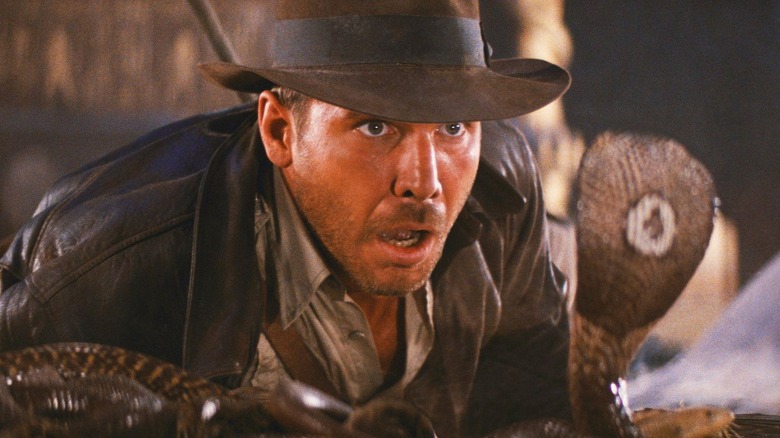 Harrison Ford in Raiders of the Lost Ark