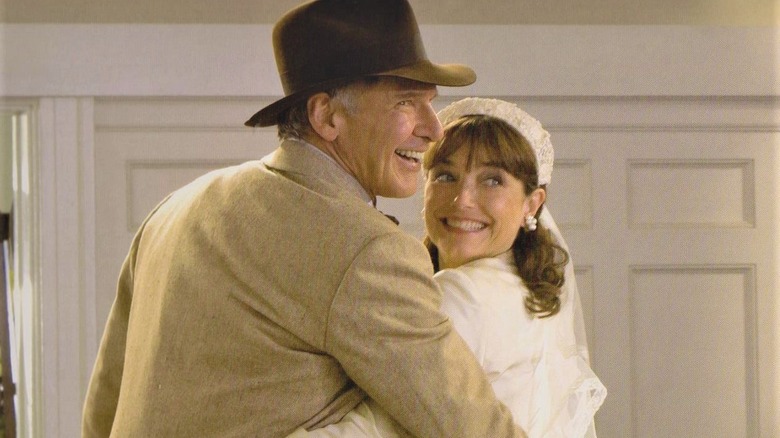 Harrison Ford and Karen Allen in Indiana Jones and the Crystal Skull
