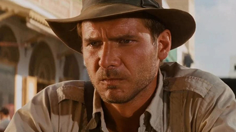 Raiders of the Lost Ark pensive Indy