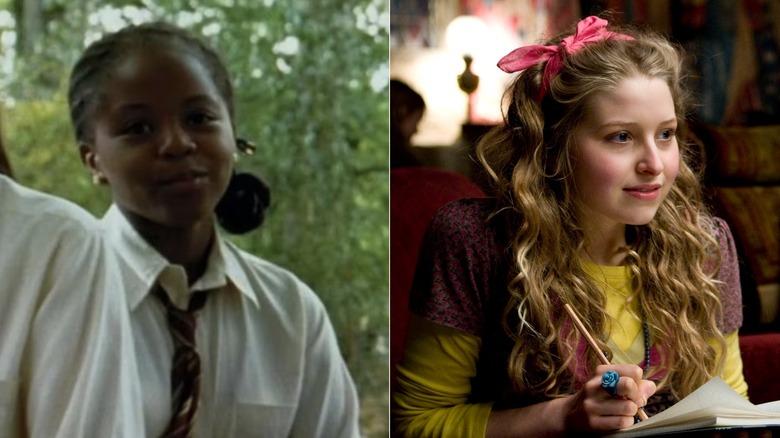 Jennifer Smith as Lavender Brown in Prisoner of Azkaban, Jessie Cave as Lavender Brown in Half-Blood Prince