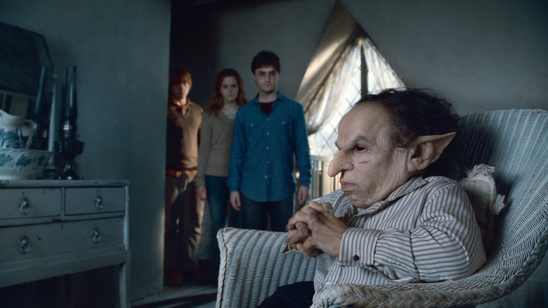 Warwick Davis in Harry Potter