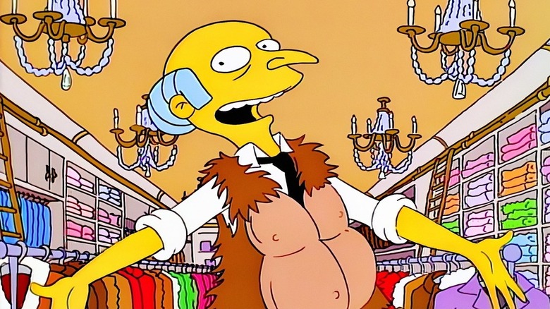 The Simpsons Mr. Burns See My Vest