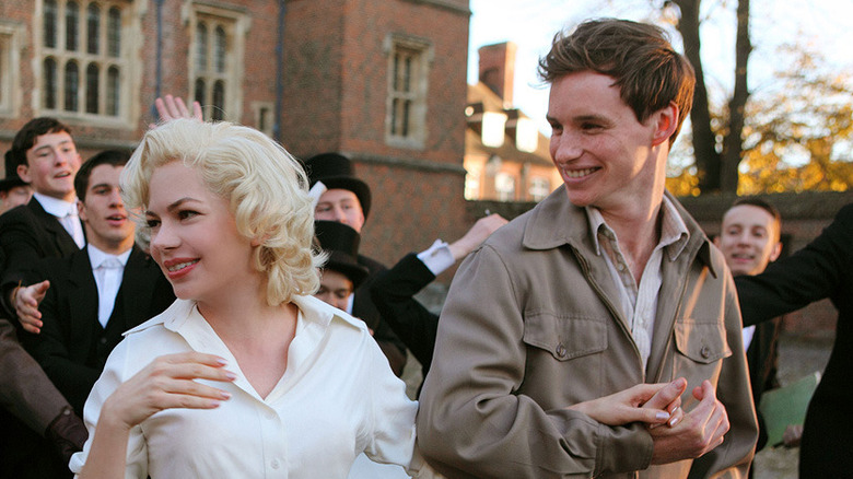 Michelle Williams and Eddie Redmayne in My Week With Marilyn