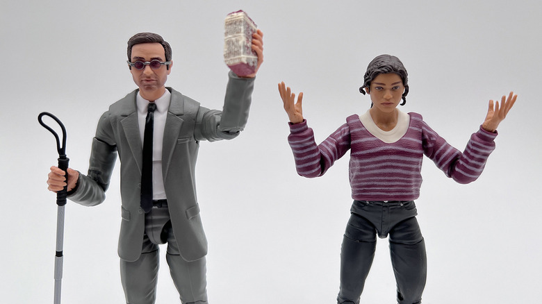 Marvel Legends Spider-Man: No Way Home Figuras de ação de MJ e Matt Murdock