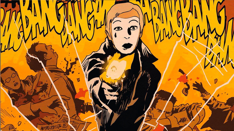 Panel from Hawkeye comics