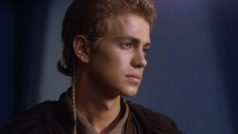 Hayden Christensen as Anakin Skywalker in Star Wars: Attack of the Clones