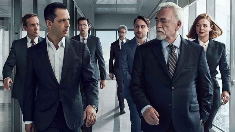 The cast of Succession