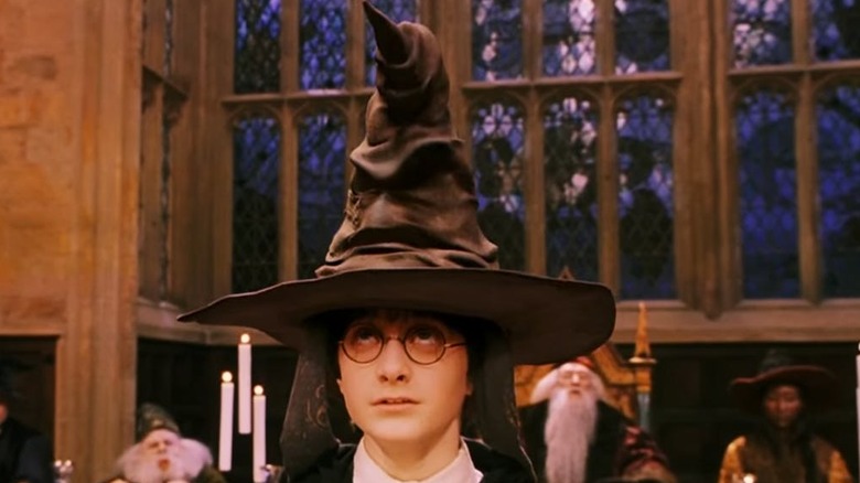 Harry Potter and the sorting hat