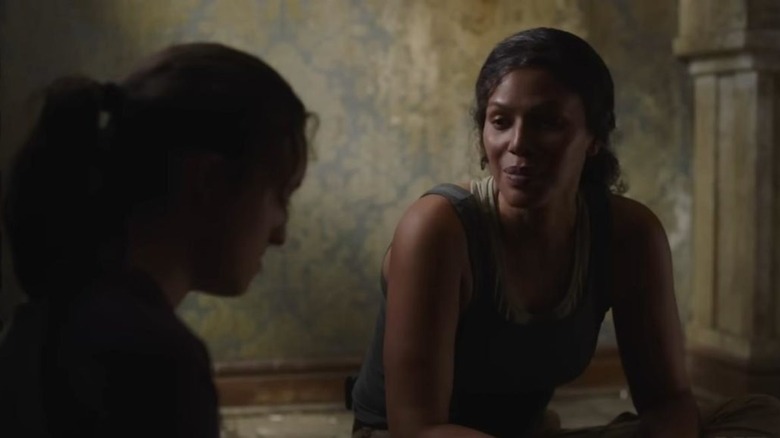 Bella Ramsey and Merle Dandridge in The Last of Us