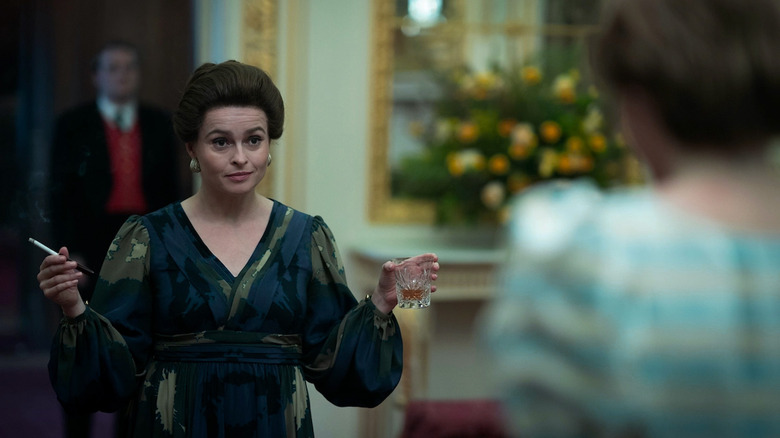 Helena Bonham Carter as Princess Margaret in The Crown