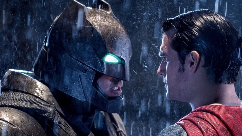 Ben Affleck and Henry Cavill in Batman v Superman